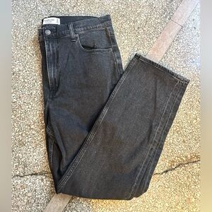 Abercrombie and Fitch jeans size 31/12. The slim straight ultra high-rise.